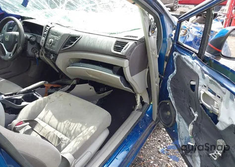 2012 Honda Civic Ex from USA, damaged, VIN 2HGFB2F88CH501118